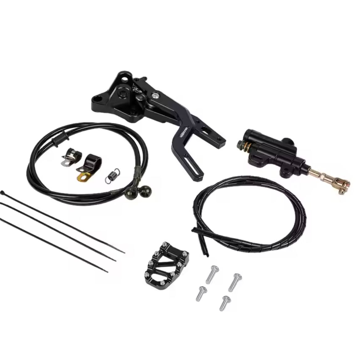 Hydraulic Rear Foot Brake Pedal Kit — Sur-Ron Ultra Bee