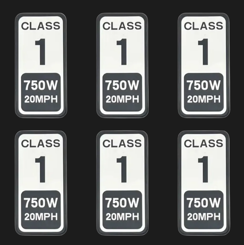 Tn Racing 'Class' stickers (1,2 and 3)
