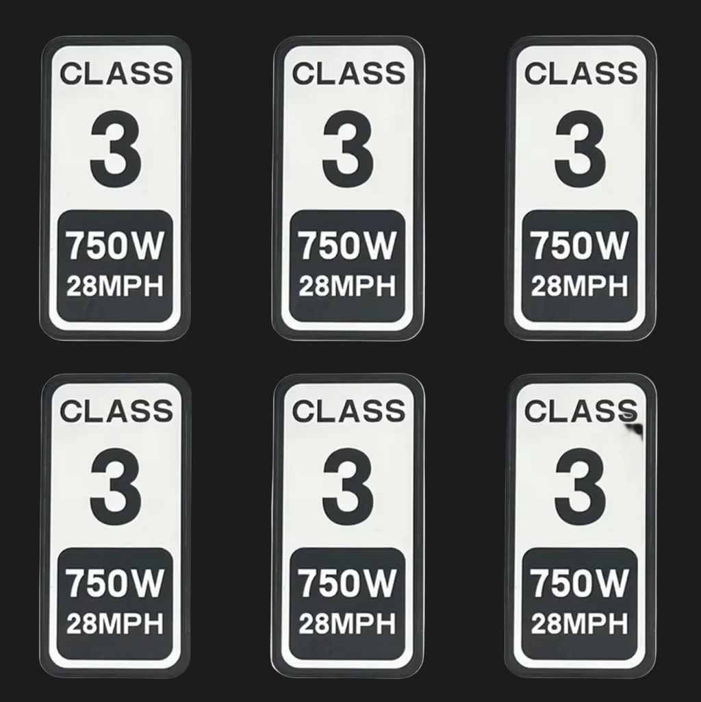 Tn Racing 'Class' stickers (1,2 and 3)