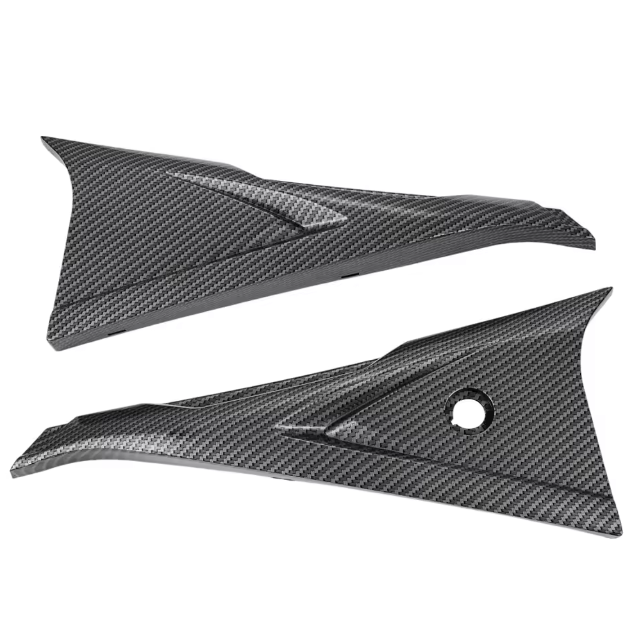 Yozma Rear Side Cover Guard Panel – Carbon Fiber Pattern