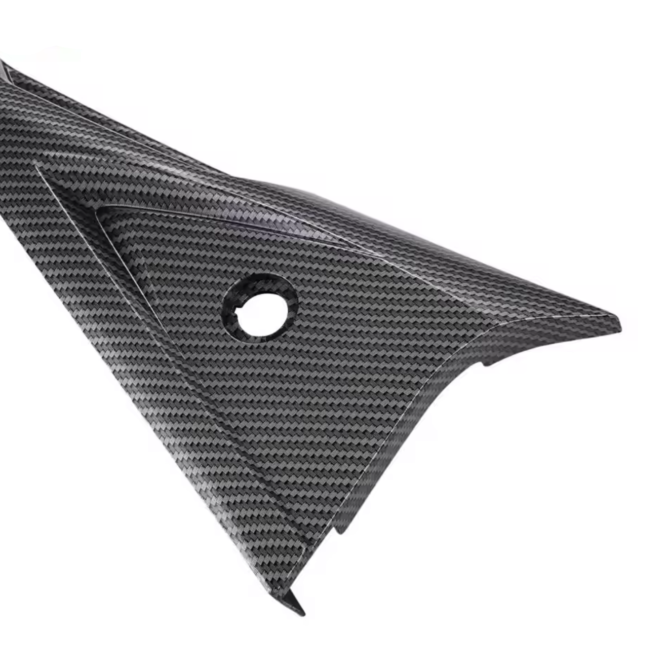 Yozma Rear Side Cover Guard Panel – Carbon Fiber Pattern