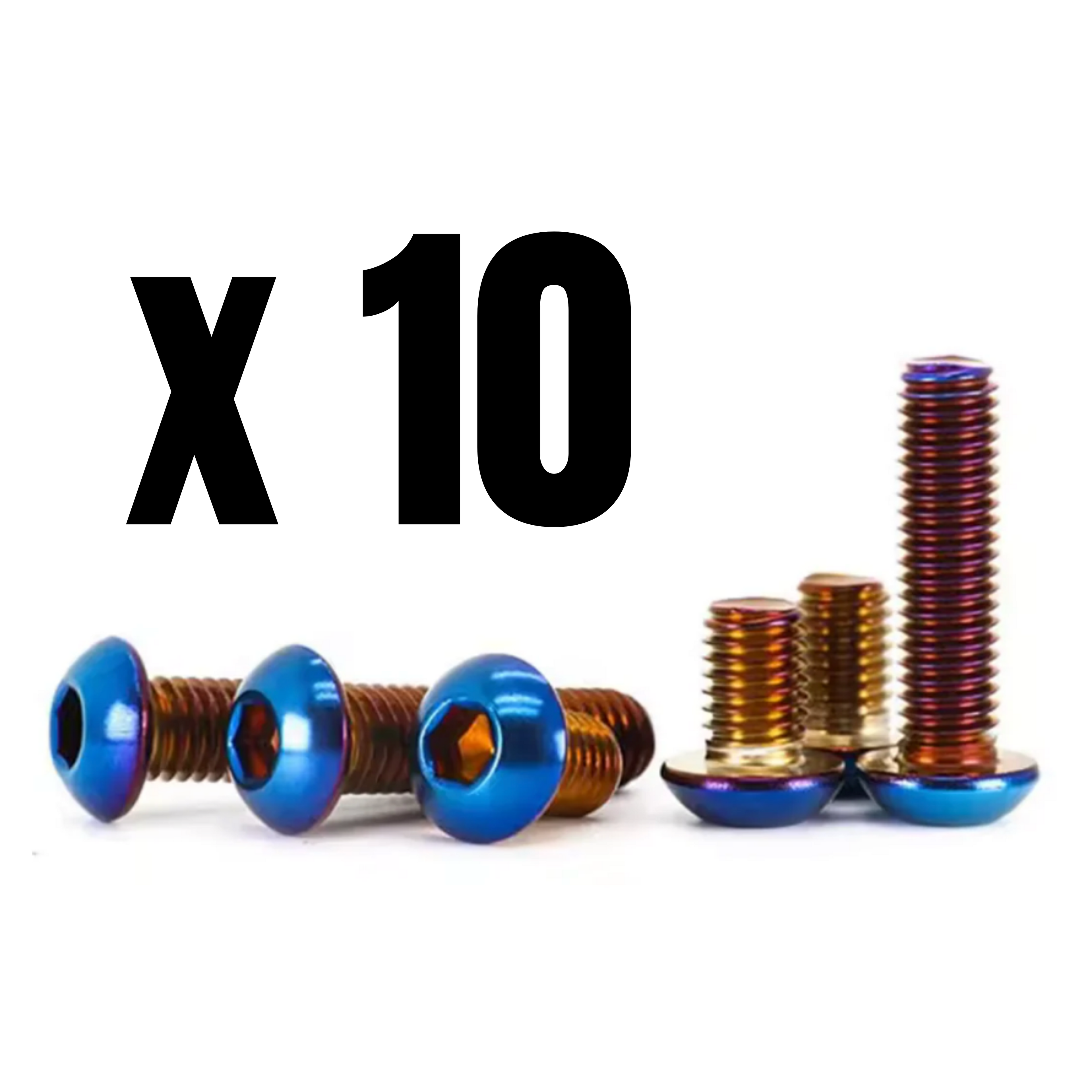 Titanium Bolts #1 x10