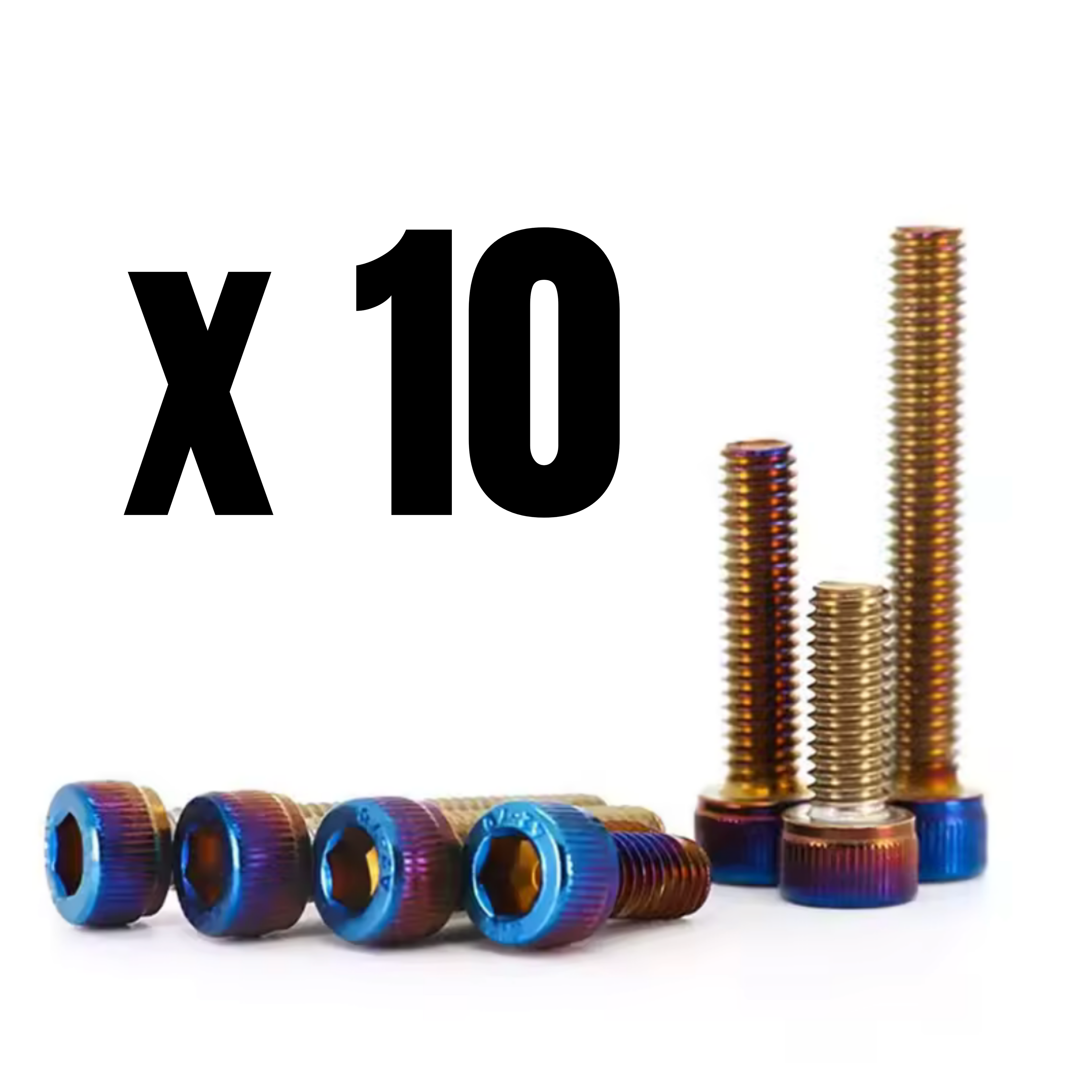 Titanium Bolts #2 x10